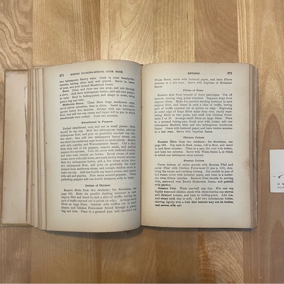 Boston Cooking School Cookbook Fanny Merritt Farmer - Picture 6 of 12